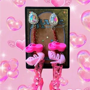 Pink barbie dream Earrings